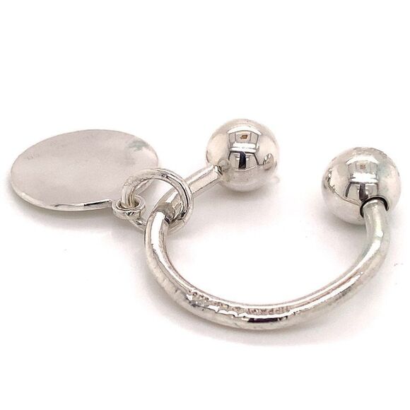 Tiffany & Co Estate Sterling Silver Keychain 9.2 Grams TIF151 - Picture 5 of 12
